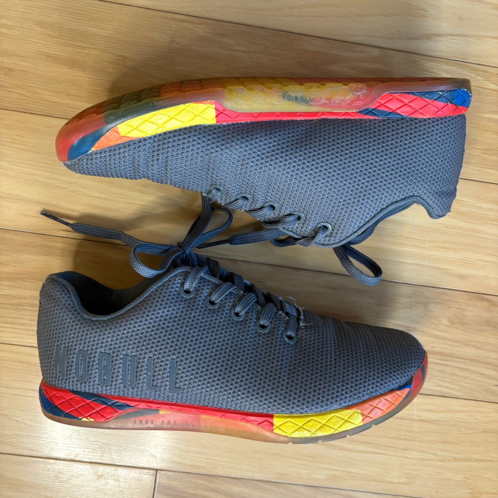 No Bull Outwork SuperFabric Cross Training Shoes Womens 8 Gray Low Top Sneakers